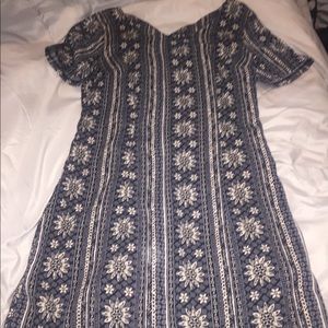 Hollister Patterned Dress